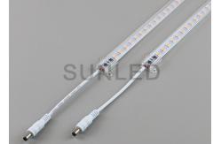 China AC 220V Pink Rigid LED Strip Lights , Aluminum Led Light Bar SMD5630 supplier