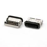 IP68 24Pin Waterproof USB Type C Female Socket 2 Row SMT Connector for sale