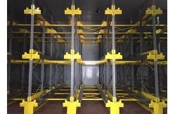 China Radio Shuttle Metal Pallet Rack , Material Racking System Custom Design supplier
