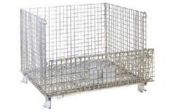 China Foldable and Stackable Storage Cages supplier