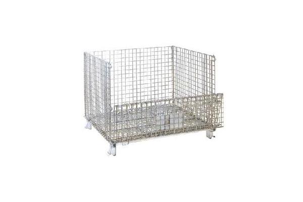 Foldable and Stackable Storage Cages