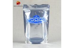 China CMYK Printing Glossy Stand Up Pouches Moisture Proof Zipper Closure PET/PE supplier
