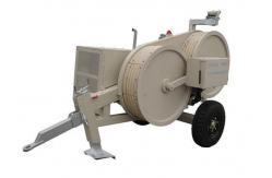 China Wearproof Hydraulic Puller Tensioner Bull Wheel Tensioner With MC Rexroth Valve supplier