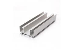 China Silver Anodized 6m 0.8mm Aluminum Door Frame Extrusions supplier