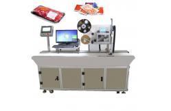 China Textiles Automatic Weighing and Packaging Labeling Machine with 1850x1200x950mm Size supplier