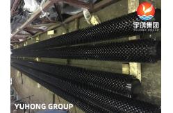 China ASTM A335 GR.P9 Carbon Steel Studded Fin Tube For Heat Exchanger supplier