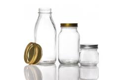 China Clear Mason Glass Food Jars 150ml 300ml 380ml 500ml 750ml for Jam supplier