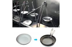 China Automatic Spray Paint Non Stick Coating Machine For Cookware Pot supplier
