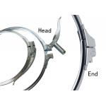 Connecting Clamp Of Feed Pipe Quick Release Pipe Clamp With Sealing Ring for sale