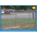 1.8 - 4mm Aperture Chain Link Fence Beautifule Design For Staidum Ground Protect for sale
