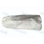 White Disposable Sleeve Covers , Disposable Sleeve Protectors With Elastic Cuff for sale