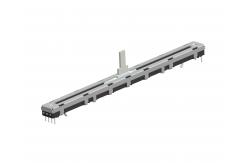 China Dual Unit Linear Slide Potentiometer For Sound Console Volume Control RAS10061G0 supplier