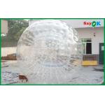 Outdoor Inflatable Games Commercial Inflatable Sports Games Amusement Park Zorb Ball 3.6x2.2m for sale
