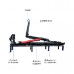 Commercial Hooklift System 4340 Alloy Steel Forging Hook Lift Arms for sale