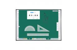 China 10 Point Touch Screen Teaching Board Wall Mounted With Hotkeys supplier