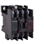 Black Three Phase Magnetic Contactor With Overload Relay Flame Retardant for sale
