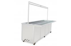 China Adjustable Timer Ultrasonic Blind Cleaning Equipment 264L 3000 Watt 28/40KHz supplier