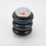 AIRSUSTECH Pneumatic 3B5180 Triple convoluted Rubber Air Spring 1/2 NPT Air Hole For Leather Stretching Machine for sale