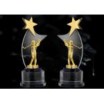 Golf Cups And Trophies Gold Plated Finishing Type For BB Praise for sale