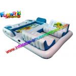 Giant 6 Person Inflatable Raft Pool / Inflatable Pool Floats for Adults for sale