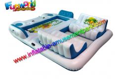 China Giant 6 Person Inflatable Raft Pool / Inflatable Pool Floats for Adults supplier