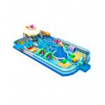Big Playground Colorful Children Fun Park Inflatable With Ball Pool for sale