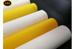 China Low Elasticity Yellow 61T Screen Fabric Mesh For Liquid Crystal Display supplier