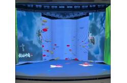 China Outdoor Indoor Led Advertising Screen Mechanical Sliding Matrix Rental LED Screen supplier