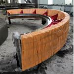 Customized High Precision 120MT Mill Girth Gear Rotary Kiln Girth Gear for sale