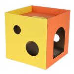 Wooden Cat House Rabbit Hideout With Hammock Stackable Cat Beds