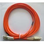 Simplex, Duplex 1M, 3M, 5M, Customized Fiber Optic Patch Cord Multimode Duplex SC-LC for sale