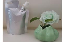 China Aluminum Foil Stand Up Wine Pouch With Spout Custom Printing Spout Pouch Bags supplier