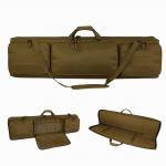 ALFA Tan Color Tactical Gun Bag Custom Tactical Rifle Case with 3 Extra Porkets for Range Shooting and Outdoor Hunting