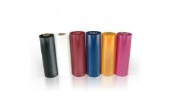 China Wax Blue White Thermal Transfer Ribbon Scratch Resistant supplier
