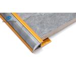 Round Aluminium Corner Profiles Anodized Surface with PVC marbling