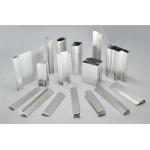 Frosted Fabric Aluminum Window Profiles / Aluminum Glass Door Frame for sale