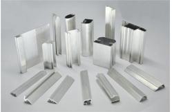 China Frosted Fabric Aluminum Window Profiles / Aluminum Glass Door Frame supplier