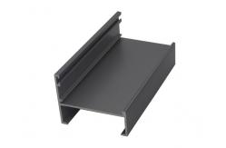 China Sand Powder Coating Aluminum Profile For Windows And Doors 6063 supplier