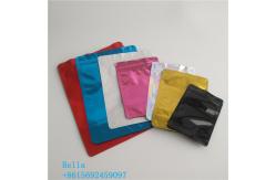 China Smooth Bright Surface Cosmetic Packaging Bag Aluminum Foil Material Customized Size supplier