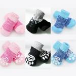 Factory Selling Nice Quality Cute Pet Socks Multi-Pattern Dog Socks Warm Accessories For Pet Dog Cat for sale
