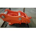 Wear Resistant Quick Hitches For Excavators DOOSAN VOLVO orange color for sale
