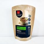 Resealable Brown Kraft Paper Bags Zipper Stand Up Packaging For Coffee Tea for sale