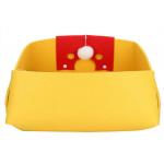 Cat Yellow Sleeping Bed Laser Logo EN71 Felt Pet Cave House for sale