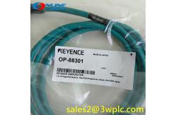 China 5m KEYENCE OP-88301 Ethernet Cable M12 4 pin RJ45 NFPA79-Compatible Straight supplier