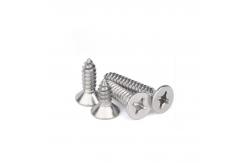 China Custom Cross Countersunk Head Tapping Screws Flat Head Pointed Tail supplier