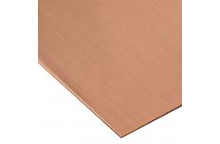 China Smooth Surface C10200 Copper Sheet Plate 2mm Thick Purple For Architecture supplier