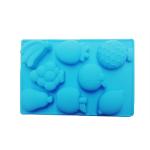Rectangle Cake Fruit Shaped Silicone Molds Handmade Diy Eco Friendly for sale