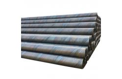 China ERW Welded Galvanized Pipe Customized Spiral Welded Carbon Steel Pipe 6m supplier