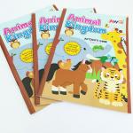 Full Color Magazine Book Printing Cardboard Glossy Brochure Printing for sale