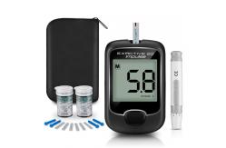 China ABS Automatic Digital Blood Sugar Monitor No Coding With Test Paper Lancets supplier